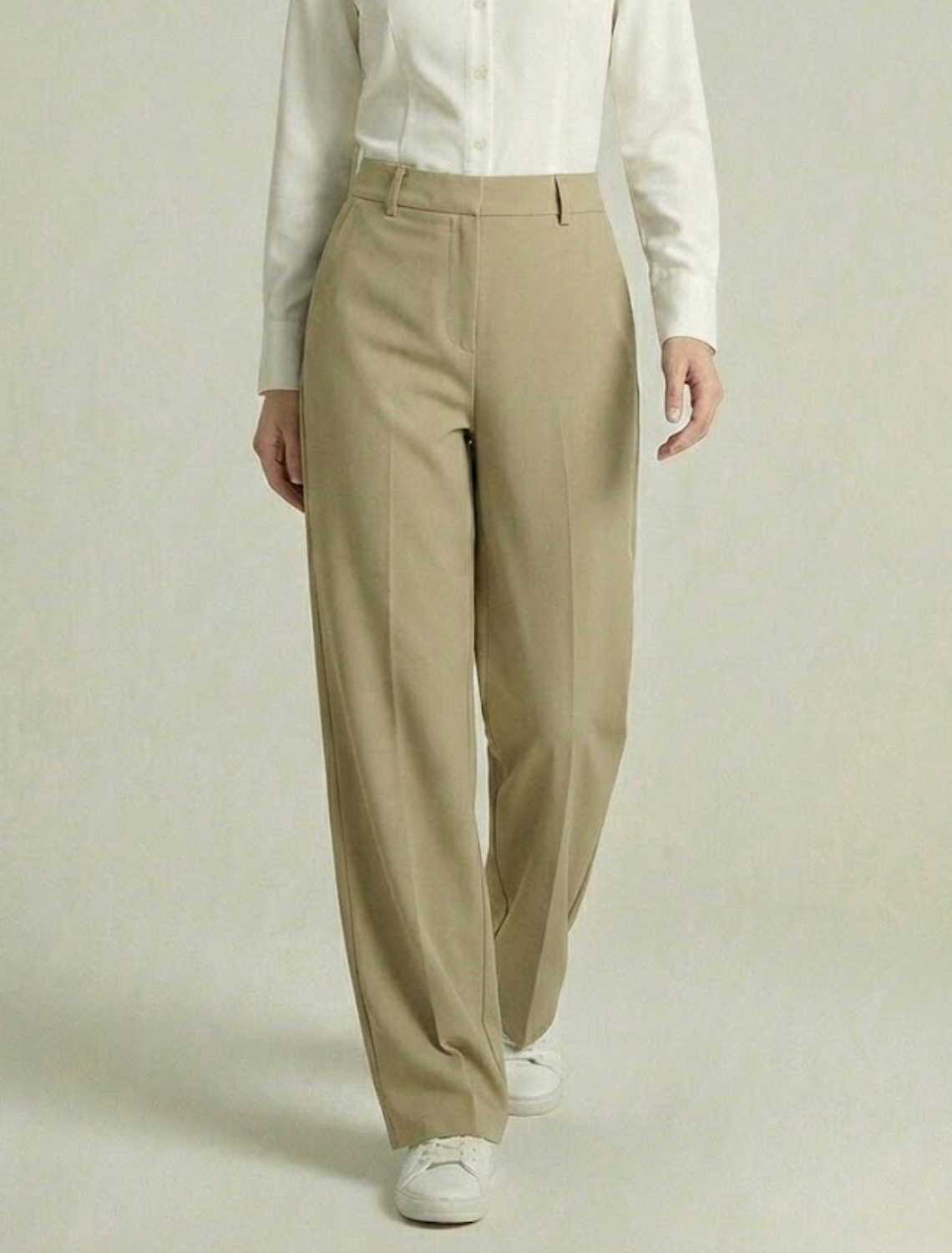Sophia | High-Waist Pleated Wide Leg Trousers