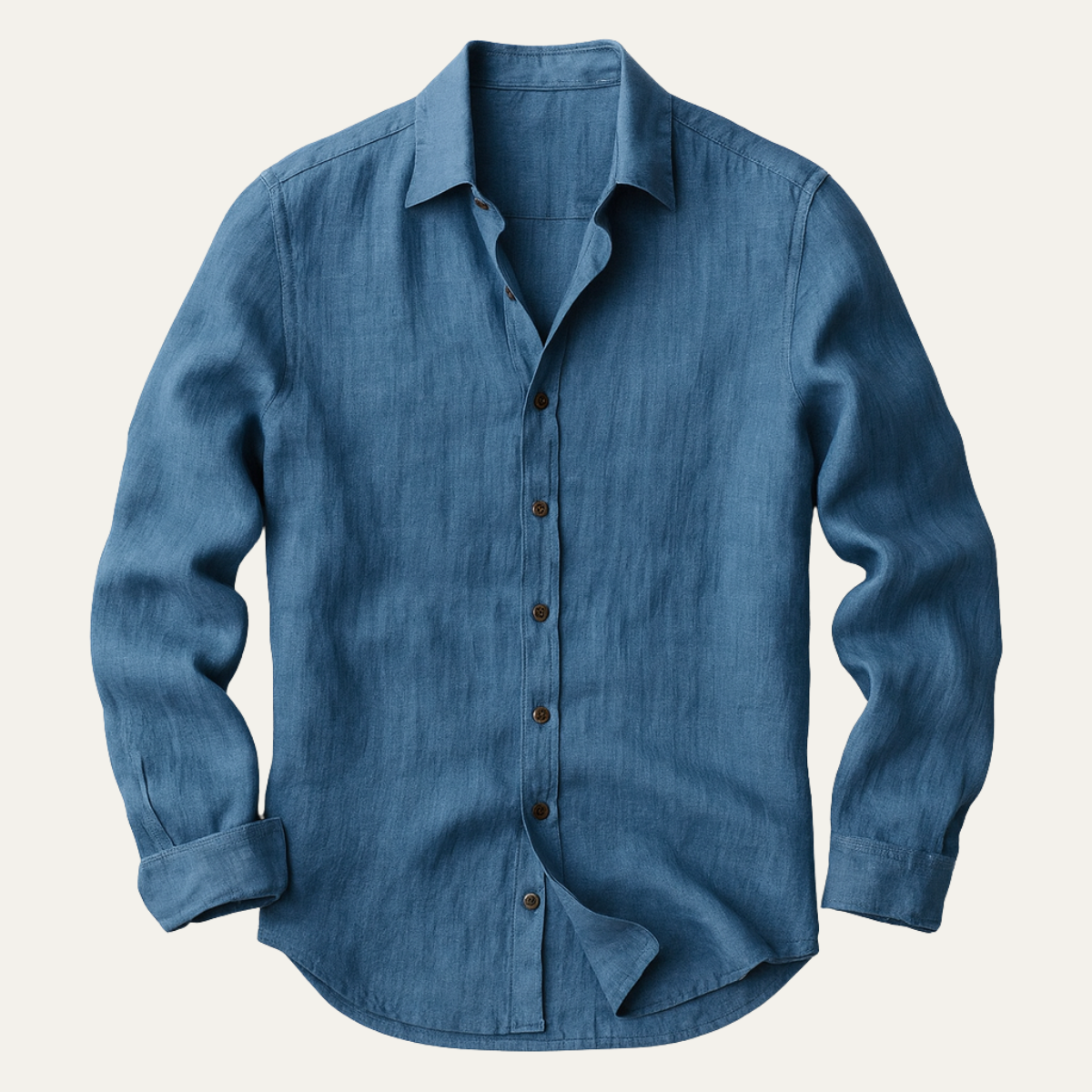 Tropez | Men's Linen Long Sleeve Button Up Shirt