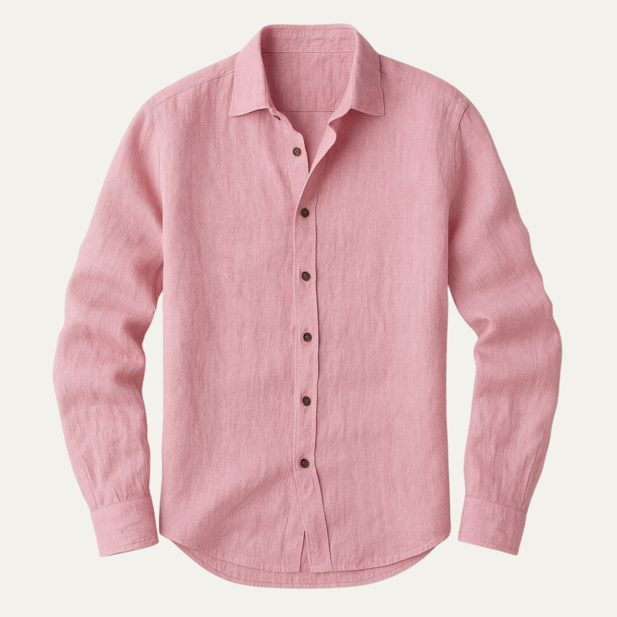 Tropez | Men's Linen Long Sleeve Button Up Shirt