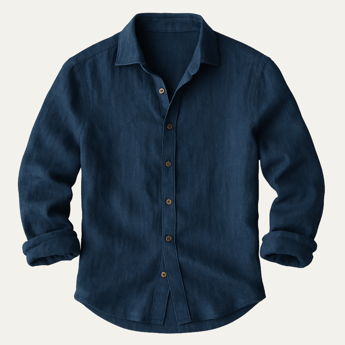 Tropez | Men's Linen Long Sleeve Button Up Shirt