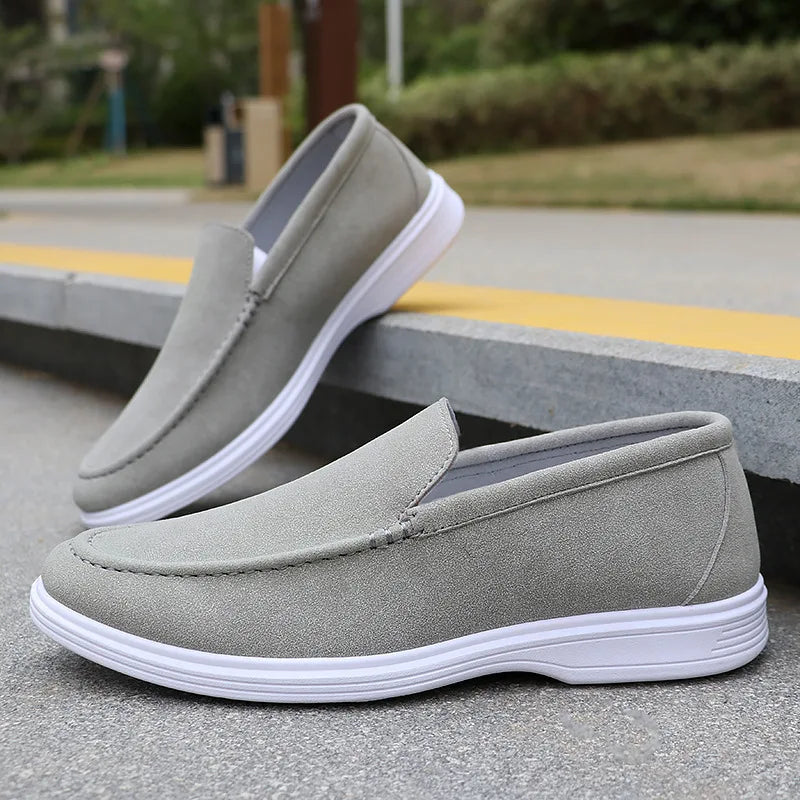 Luca | Men's Suede Slip On Loafers