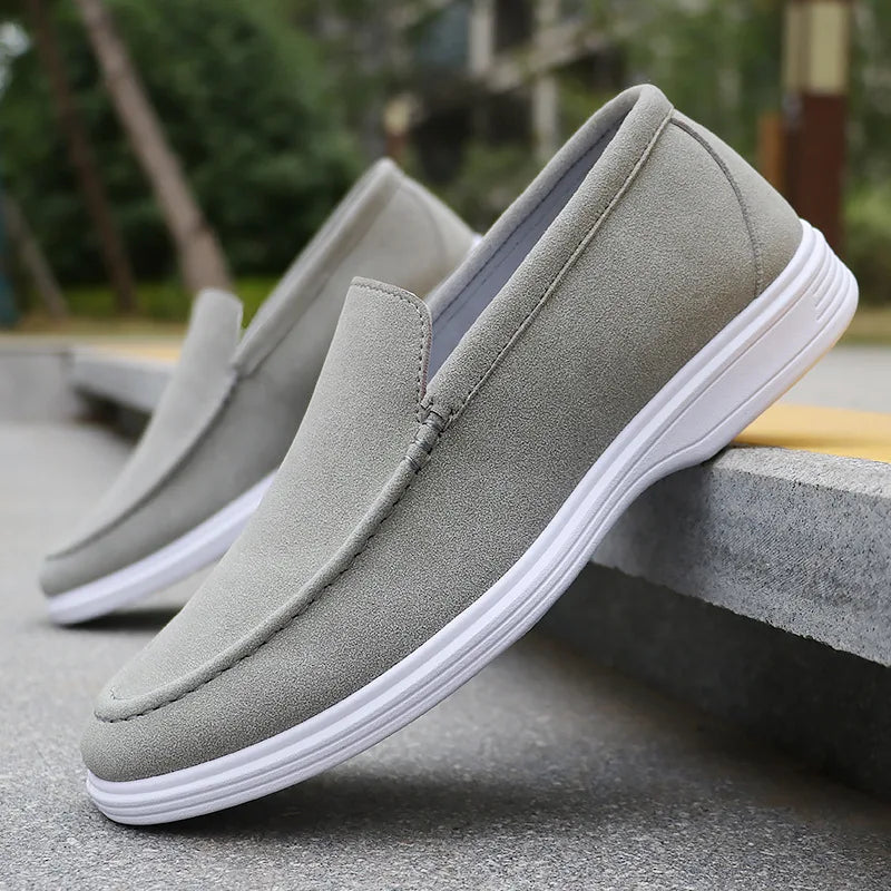 Luca | Men's Suede Slip On Loafers