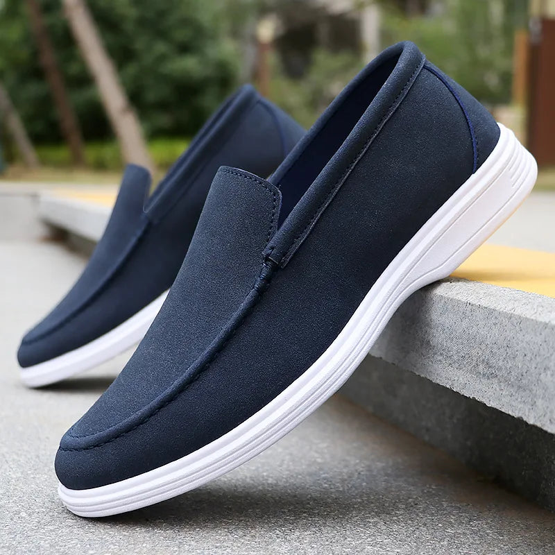 Luca | Men's Suede Slip On Loafers