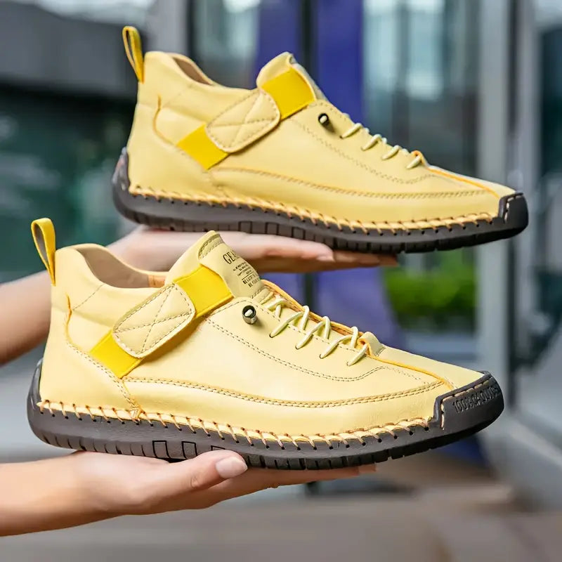 Valentina | Women's Lace Up Contrast Stitch Platform Sneakers