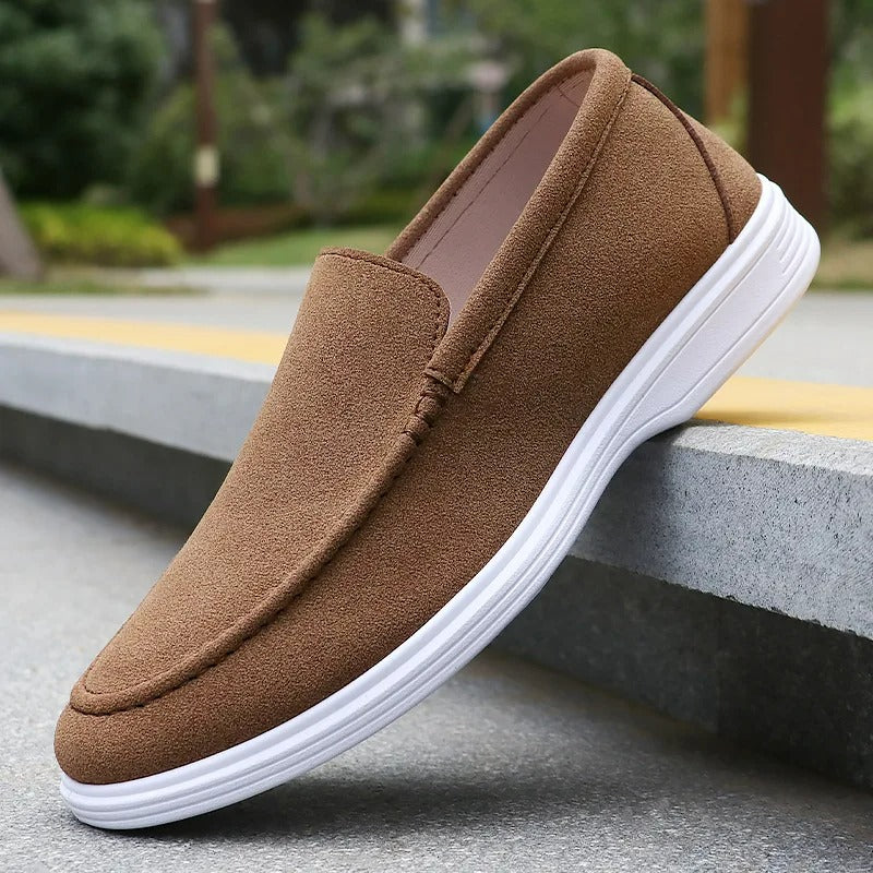 Luca | Men's Suede Slip On Loafers
