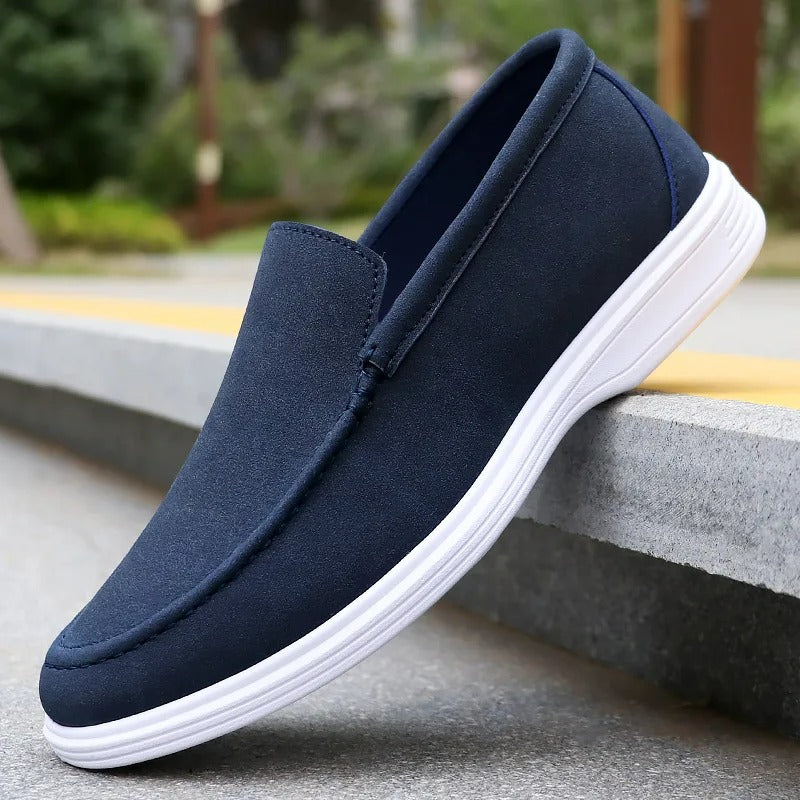 Luca | Men's Suede Slip On Loafers